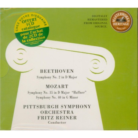 MOZART - Reiner - Symphonie n°35 en ré majeur K.385 'Haffner'